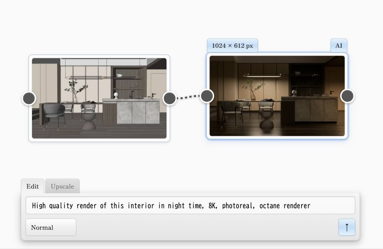 Sketchup scene to render